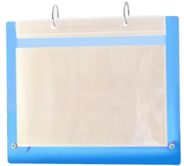 Gcljlmy Album fotografico in acrilico per desktop, supporto per display da scrivania, collezione, cornice, cornice trasparente per camera da letto, soggiorno, ingresso (blu)