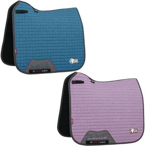 LeMieux Earth Dressur Sattelunterlage in voller Größe, Ozean