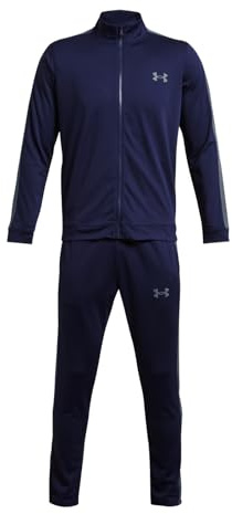 Under Armour UA Knit Track Suit, Midnight Navy / / Downpour Gray, XXL