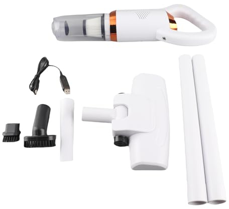 HEEPDD Potente Aspiradora Inalámbrica 2 en 1, Batería Recargable, Aspiradora de Varilla Liviana, Ideal para Alfombras y Pisos Duros, Limpieza del Cabello de Mascotas