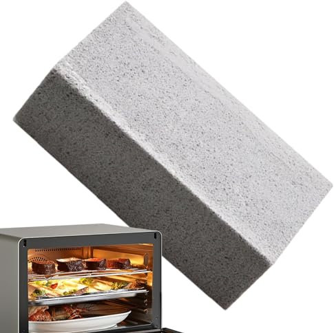 Bloque de limpieza para barbacoa, piedra pómez para la limpieza de la estufa, piedra pómez, limpiador de parrilla, piedra de limpieza resistente a los arañazos, limpiador de barbacoa