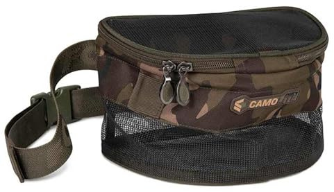 Fox Camolite Boilie Waist Bag 17x16x16cm - Angeltasche, Ködertasche, Boilietasche zum Anfüttern