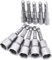 10 Pcs Magnetic Hexagon Socket, 6-19mm Hex Shank Magnetic Nut Setter Driver, Hex Drill Bits,1/4 Inch Magnetic Drill Bit Set, Used to Electric Screwdriver Handle Tools