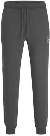 Jack & Jones Herren Jpstgordon Jjshark Pants Noos Sweathose, Dark Grey Melange, M