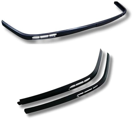 Spoiler Delantero para Peugeot 206 2 Uds Kit Carrocería Parachoques Delantero Accesorios Coche Difusor Divisor Alerón Parachoques Deportivo Piezas Exteriores Afinación Spoiler Parachoques(Model 1)
