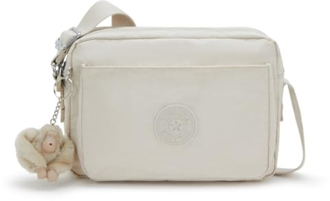 Kipling Kleine aber geräumige Tasche, zwei Hauptfächer mit Reißverschluss und Innentaschen, Gesäßtasche und Fronttasche. 24 x 9 x 17 cm Undefiniert 7JR HIDEAWAY BEIGE, Hideway Beige
