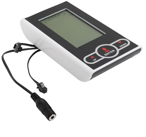 Cyclette Monitor Display LCD Tachimetro Digitale Indoor Cyclette Display Monitor Digitale Tachimetro Con Multi Funzione di Monitoraggio Sensore di Frequenza Cardiaca Per Attrezzature Cardio Training