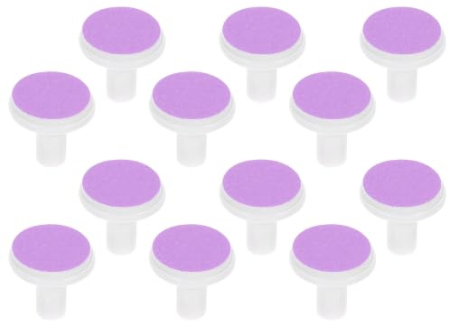 DIYEAH 12pcs Coussinets de Lime à Ongles pour Bébé, Légers et Multifonctions, en Papier Abrasif et Plastique, pour Anniversaire ou Shower