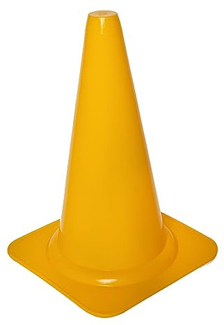Cawila PRO Markierungskegel, schlagfest, Höhe 40cm, Pylone, Leitkegel, Trainingskegel, Markierkegel