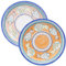 Talking Tables 10 piatti di carta a forma di pesce arancione | Piatti usa e getta vivaci per feste, ideali per picnic, brunch, pranzi, matrimoni | 23 cm