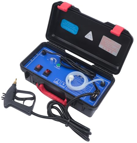 Pulitore a vapore 3000 W con doppia modalità fino a 130 °C ad alta temperatura dispositivo di pulizia professionale per auto, casa, cucina, decontaminazione