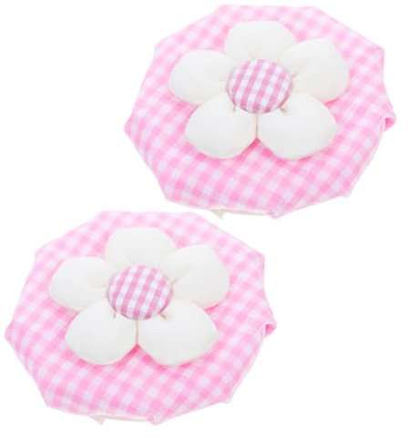 DOITOOL 2pezzi Copri Manopole Per Porte Rotonde Protezione Per Pomelli Di Morbidi Rivestimenti in Tessuto Utilizzabili Facili Da Pulire