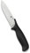 Spyderco Zoomer FB42GP Messer mit fester Klinge, 13,2 cm CPM 20CV Edelstahlklinge und hochwertiger handgefertigter Lederscheide – PlainEdge