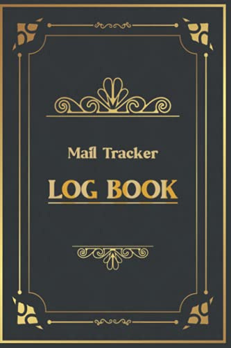 Mail Tracker Logbook: Log book to Track your incoming and outgoing mail, Mail count, Use for Personal or business purpose, Mail collectors to record and keep track of precious mails
