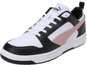 PUMA Erwachsene Rebound V6 Low Sneakers 45, White Future Pink Black