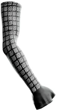 Wallhack Gaming Repeat Arm Sleeve with Hand Support, Black, L/XL