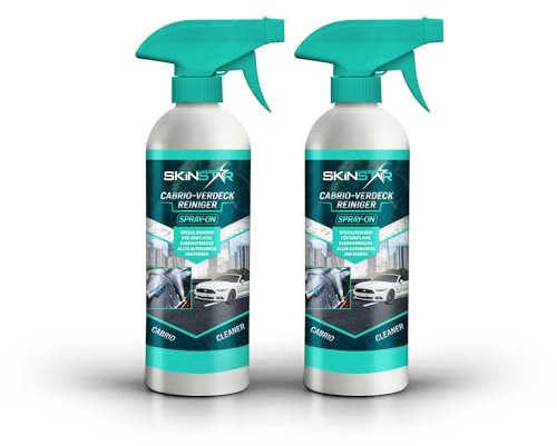 SkinStar Cabrio-Verdeck Reiniger 1L Schmutz Reinigungsspray Cabrio Cleaner