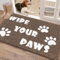 Enyhom Extra Large Door Mats Indoor 90 X 150 cm, Non-slip Heavy Duty Barrier Mats Machine Washable Entrance Rug Soft Water Absorbent Dog Door Mat Floor Mat Carpet