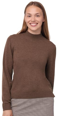 DANISH ENDURANCE Jersey de Merino con Cachemira para Mujer