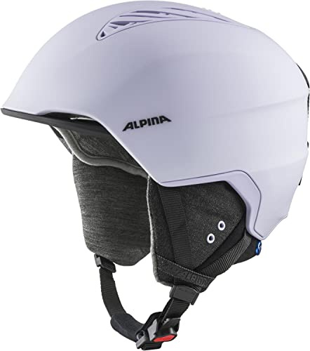 ALPINA Unisex - Adultos, Grand LAVALAN Casco de esquí, Lilac Matt, 54-57 cm