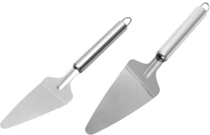 KICHOUSE Käseschaufel pizzaschneider Schaber aus Edelstahl Pizzaschaufel Backwerkzeug Kuchenschaufel Einzelrad Kuchen Spachtel Pizza-Spatel Pizza-