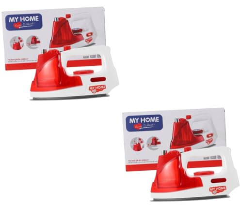 TOYANDONA 2 STK Simulations bügeleisen Kinderspielzeug Lernspielzeug küchenspielzeug für Kinder Kitchen Toys for Spielzeuge Spielzeug für Kleinkinder Simulationsspiel Spielzeug Cosplay