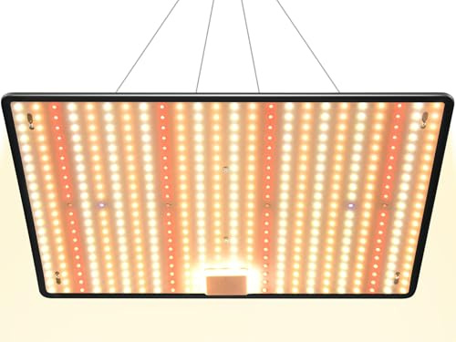 DragonLight Upgraded HW3000 Grow Lights 100W Full Spectrum 504 LED Didoes Large Grow Lamp for Greenhouse and Indoor Plant Veg and Flower Growing Coverage 3 x 2Ft