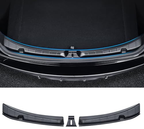 TOPABYTE Protezione Paraurti Posteriore per Tesla Model 3 Highland 2025 2024 Accessori per Bagagliaio, Protezione Antigraffio in TPE, Protezione Soglia Porta Bagagliaio