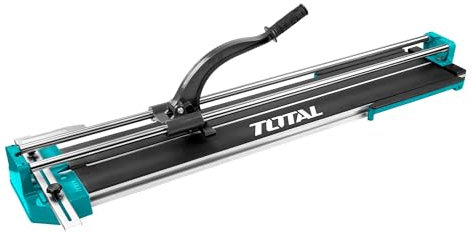 TOTAL - Cortabaldosas Manual - 1200 mm - Grosor máximo de corte 12 mm - Barra de Corte Ø20 mm para Mayor Estabilidad