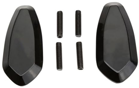 WXJOZDS Cache-rétroviseur Moto, plaques de Base et vis for Yamaha YZF R6 2003-2006, Accessoires de rétroviseurs Moto