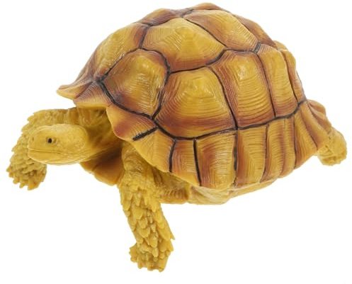 minkissy Statua di Tartaruga Realistica in Plastica di Simulazione di Tartaruga per Giardino o Interno