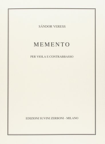 Memento (1983) Per Viola E Contrabbasso
