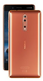 Nokia 8 64 GB UK SIM-Free Smartphone - Gloss Copper
