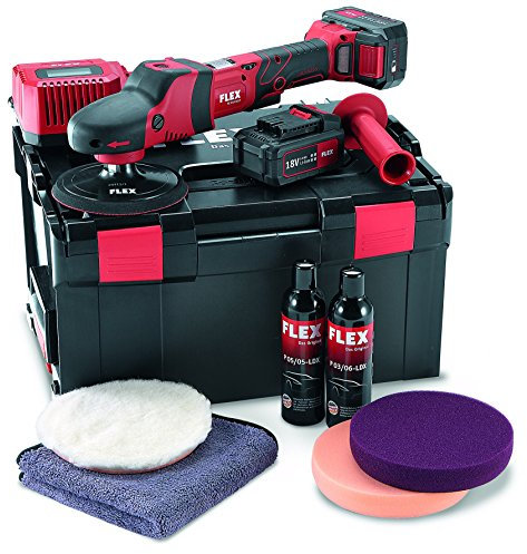Flex Lucidatore rotativo a batteria PE 150 18.0-EC P-Set