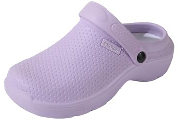 R-ISLAND Zoccoli da donna,Adulto,Realizzato in EVA,Antiscivolo e leggero, ottimo per casa, giardino, esterno., Viola, 41 EU