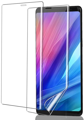 ICESPRING für Panzerglas für Samsung Galaxy Note 8 Schutzfolie, 2 Stück Weich TPU Kratzfest Panzerfolie für Samsung Note 8 Folie, Fingerabdruck-ID Schutzglas für Galaxy Note 8 Panzer Schutz Glas