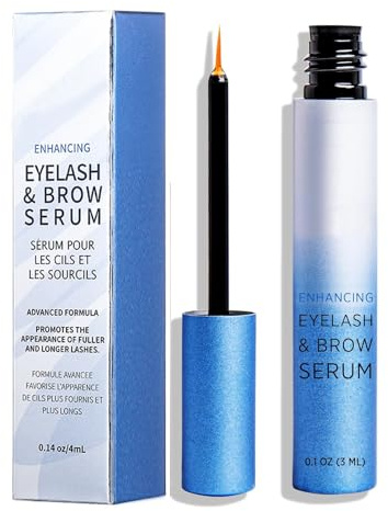 Serum pour Cils Croissance 4ML, Texture Légère et Rapide, Soin Nourrissant pour des cils Fortifiés et Épais, Plus Longs, Plus Volumineux, Plus Vite