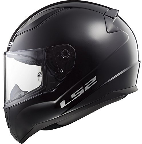 LS2, Integraler Motorradhelm RAPID SOLID Gloss Black, L