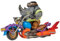 TEENAGE MUTANT NINJA Turtles: Mutant Mayhem Chopper Cycle with exclusive Rocksteady Figure. Ideal present for boys 4 to 7 years and TMNT fans!