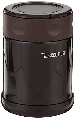 Zojirushi Stainless Steel Food Jar, 11.8-Ounce, Dark Brown