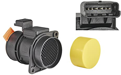 VALEO 253702 Medidor de la masa de aire Número de pines: 6 Tipo de enchufe: RECTANGULAR Sensor de temperatura de aire integrado: YES Tipo de montaje: SIEMENS