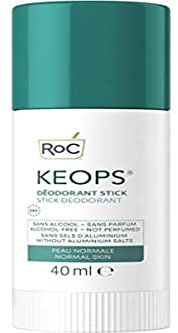RoC - KEOPS Deodorant Stick - Efficacia 24 ore - Senza Al Profumo e Sali di Alluminio - 40 ml