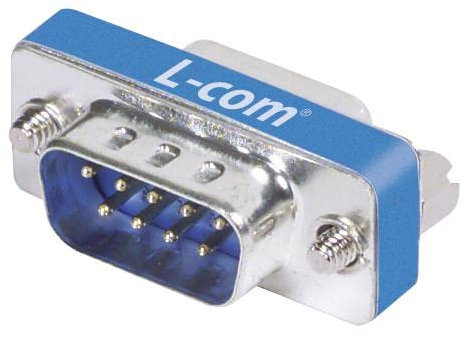 GENDER CHANGER, 9POS, PLUG-PLUG, D Sub Connector Adapter, Qty.1 | DGB9M