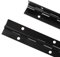 Confezione da 4 Cerniera Inox da 6 Pollici a Nastro e 24 Viti,Cerniera per Mobili Lunga Foro Cerniera per Piano Resistente per Piano Armadio Porta Finestra Barca (Nero)