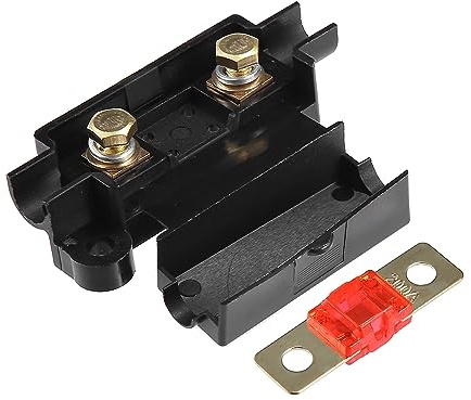 QUARKZMAN 1 Ensemble 200A Fusible avec en-Ligne Support Électrique Protection pour Voiture