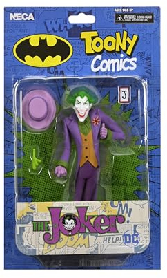 NECA DC Comics The Joker Toony Terrors 6 Actionfigur aus Kunststoff, in Blisterverpackung