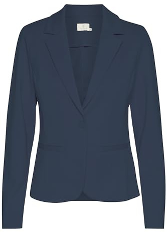 KAFFE Women's Shaped Fit Long Sleeve Blazer Knitted