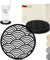 KIVY Untersetzer (Black - Wave)