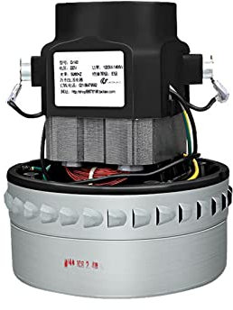 AMAZWI HLX-GS-A3BF501B Motor de aspiradora Industrial, Accesorios for máquinas de succión, 1500 W, 220 de diámetro, 143 mm Fácil de Usar para Profesionales y Principiantes