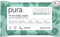 Pura Eco Friendly Baby Water Wipes 4 x 70 per pack, (280 Wet Wipes) 100% Plastic Free, 99% Water, Biodegradable, Compostable, Vegan, Suitable for Sensitive & Eczema Prone Skin, Newborn